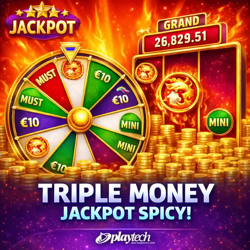 Triple Money Jackpot Spicy! Slot Machine Game